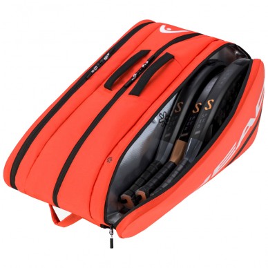 Padeltas Head Tour Padel Bag L oranje fluor 2024