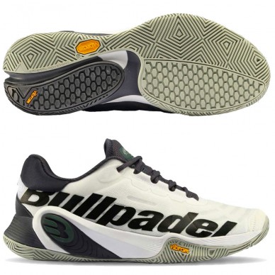 Bullpadel Vertex Vibram 24V white green heren 2024