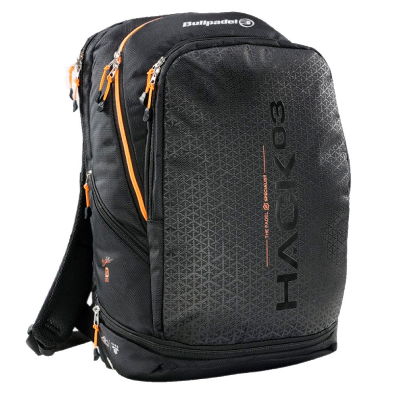 Bullpadel backpack BPM-24001 Hack zwart 2024 Bullpadel backpack BPM-24001 Hack zwart 2024