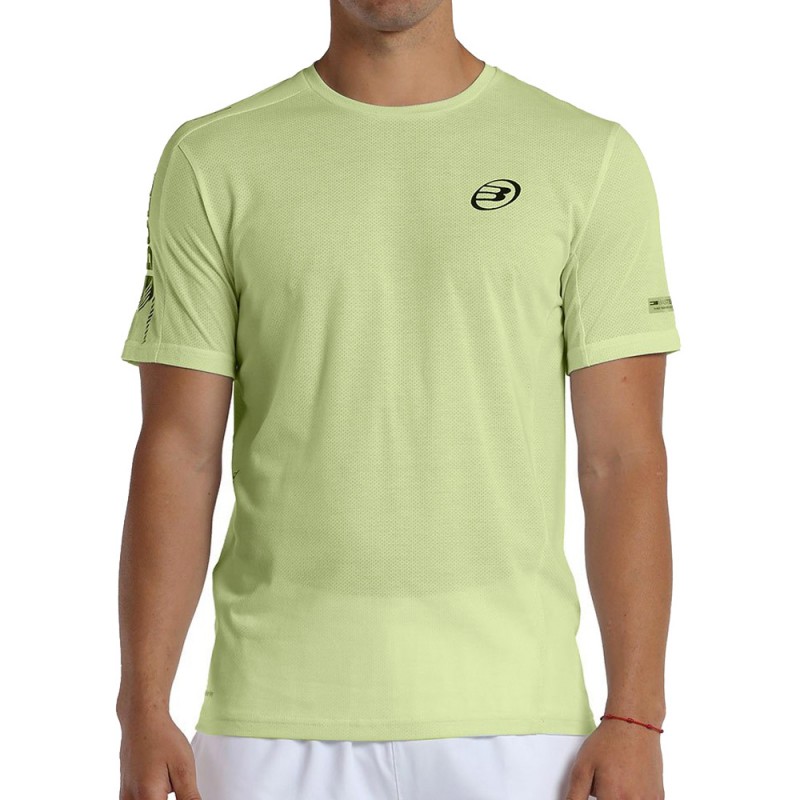 Bullpadel Afila fluor zwavelgeel t-shirt Bullpadel Afila fluor zwavelgeel t-shirt