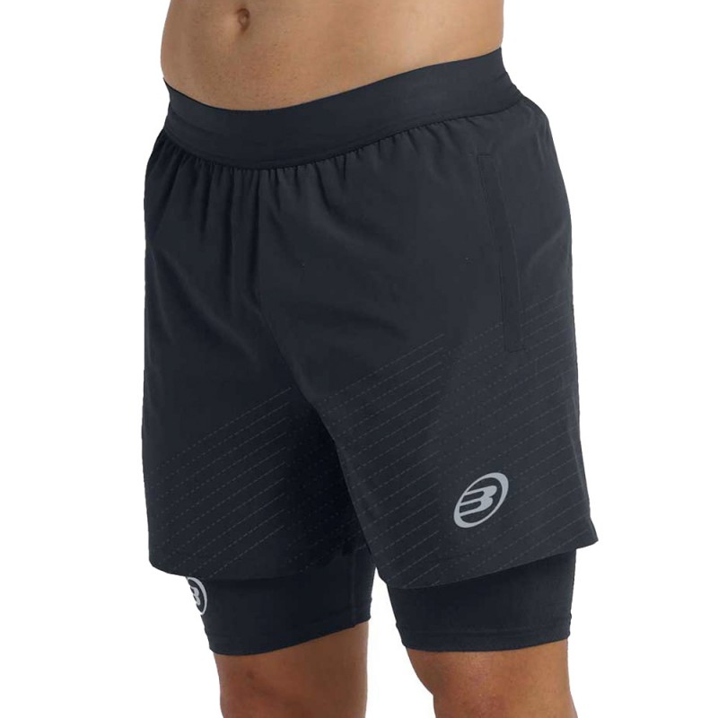 Bullpadel Afama zwart short Bullpadel Afama zwart short