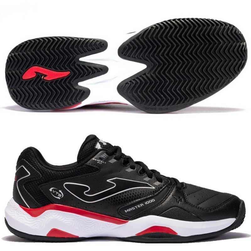 Joma Master 1000 Men 2401 black red heren 2024 Joma Master 1000 Men 2401 black red heren 2024