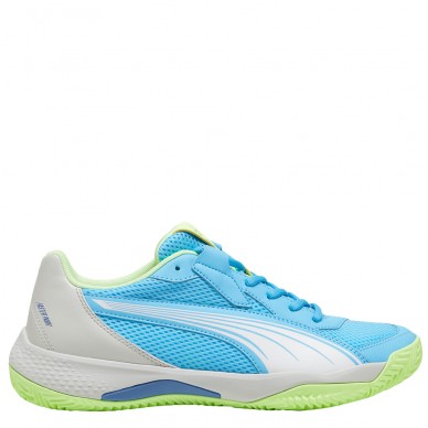 Puma NOVA Court luminous blue white gray heren 2024