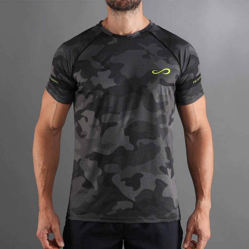 Endless Camo zwarte T-shirt Endless Camo zwarte T-shirt