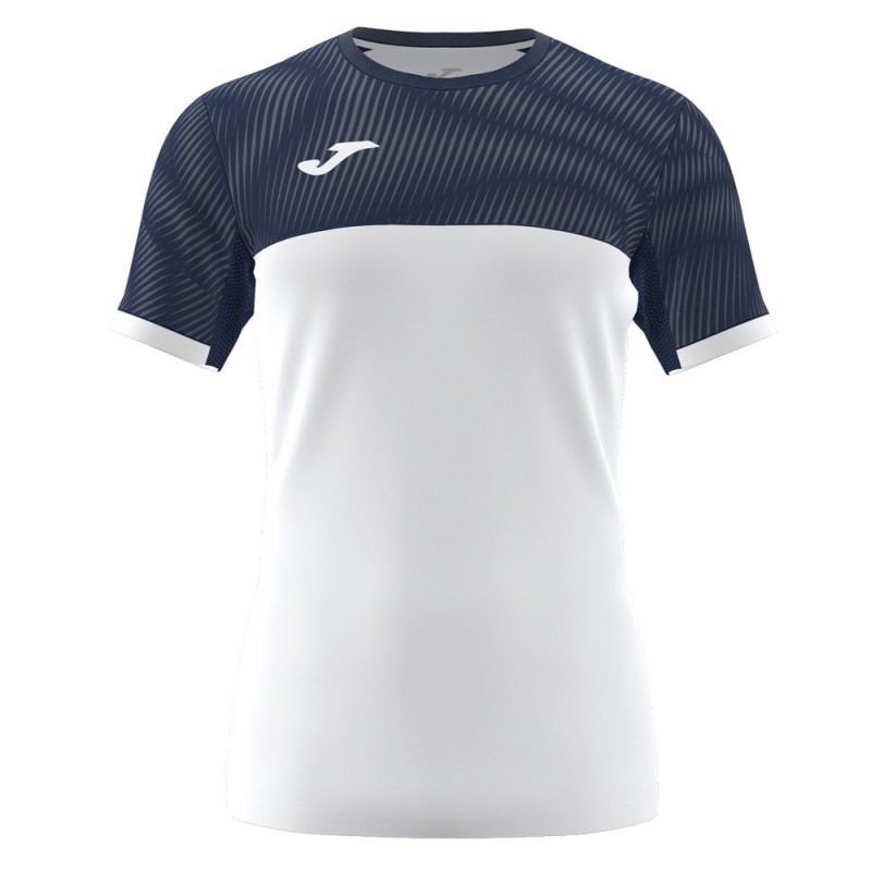 Joma Montreal wit marineblauw t-shirt