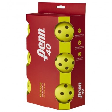 Head Padelballen Pickleball 40 Outdoor 6 Stucks