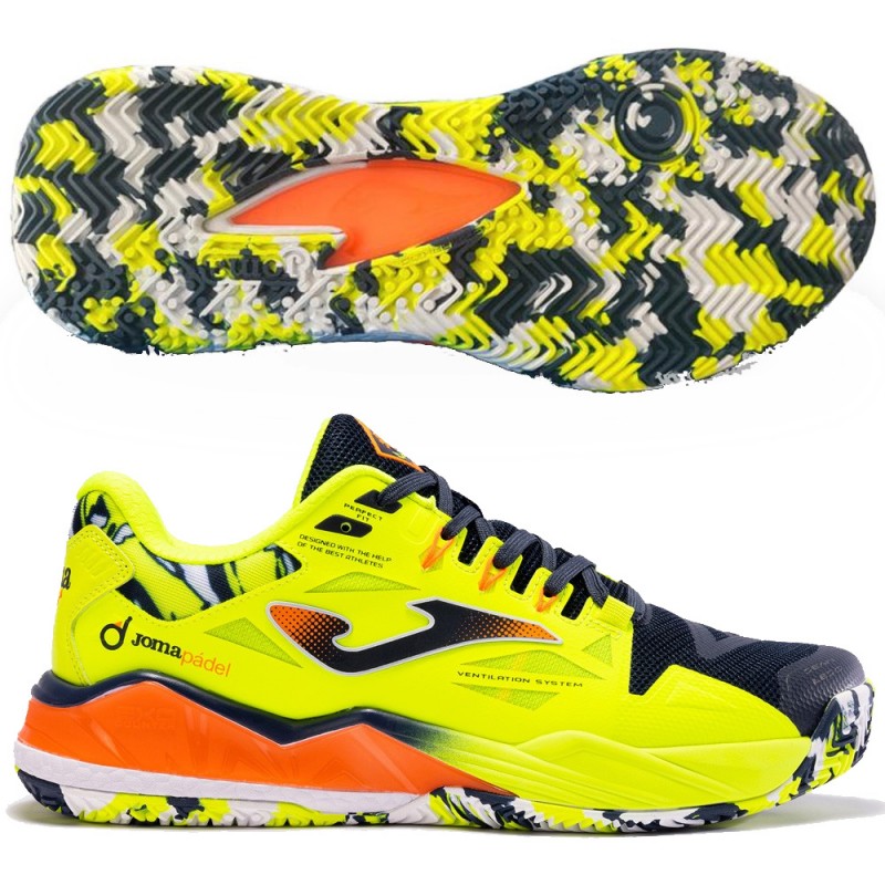 Joma Spin Men 2403 blue yellow heren 2024 Joma Spin Men 2403 blue yellow heren 2024