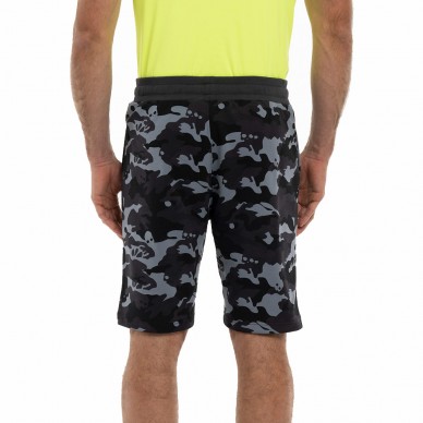 Hydrogen Urban Army antraciet camouflage short