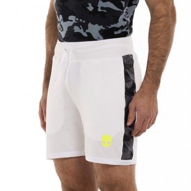 Hydrogen Camo Tech wit geel fluor short