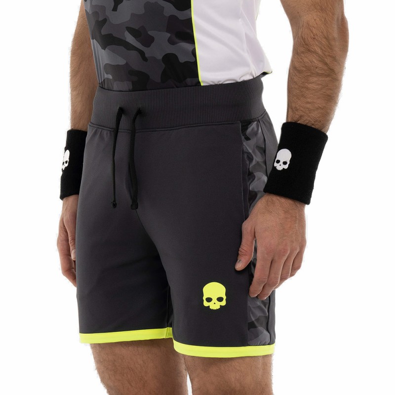 Hydrogen Camo Tech zwarte gele fluor short Hydrogen Camo Tech zwarte gele fluor short