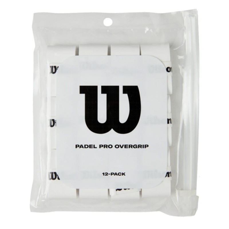 Wilson overgrips Pro Padel 12PK wit Wilson overgrips Pro Padel 12PK wit