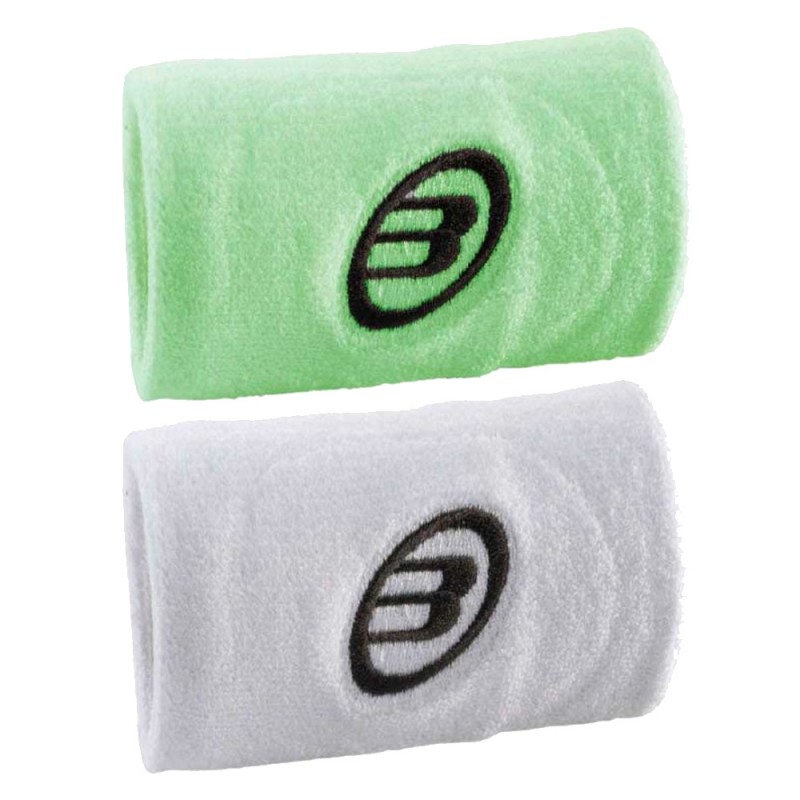 Bullpadel polsbandjes BPMU2405 zwavelgeel wit Bullpadel polsbandjes BPMU2405 zwavelgeel wit