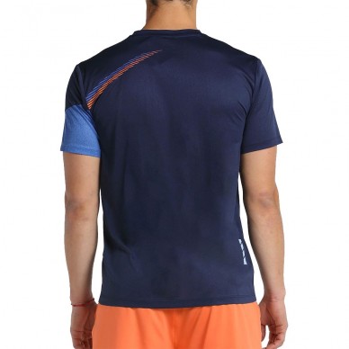 Bullpadel Letra blauw marine vigore t-shirt