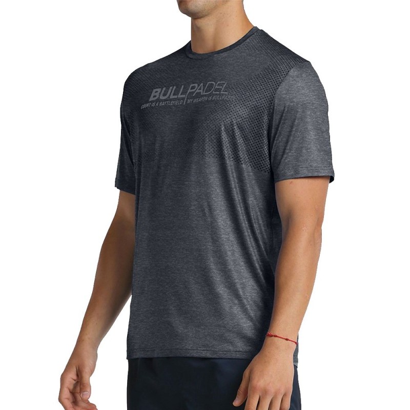Bullpadel Leteo zwart vigore t-shirt Bullpadel Leteo zwart vigore t-shirt