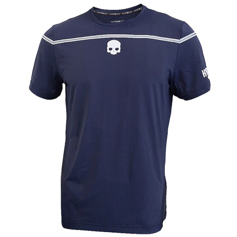Hydrogen Zig Zag Tape marineblauw t-shirt Hydrogen Zig Zag Tape marineblauw t-shirt