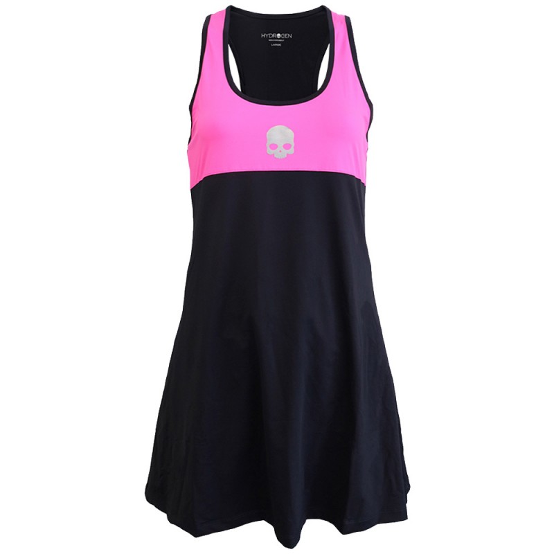 Hydrogen Block Tech marineblauw fuchsia dress Hydrogen Block Tech marineblauw fuchsia dress