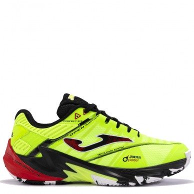 Joma Open Men 2411 yellow fluorine heren 2024
