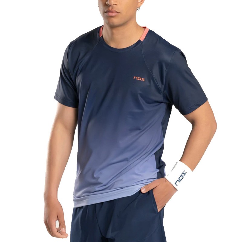 t-shirt Nox Pro Fit blauw verloop t-shirt Nox Pro Fit blauw verloop