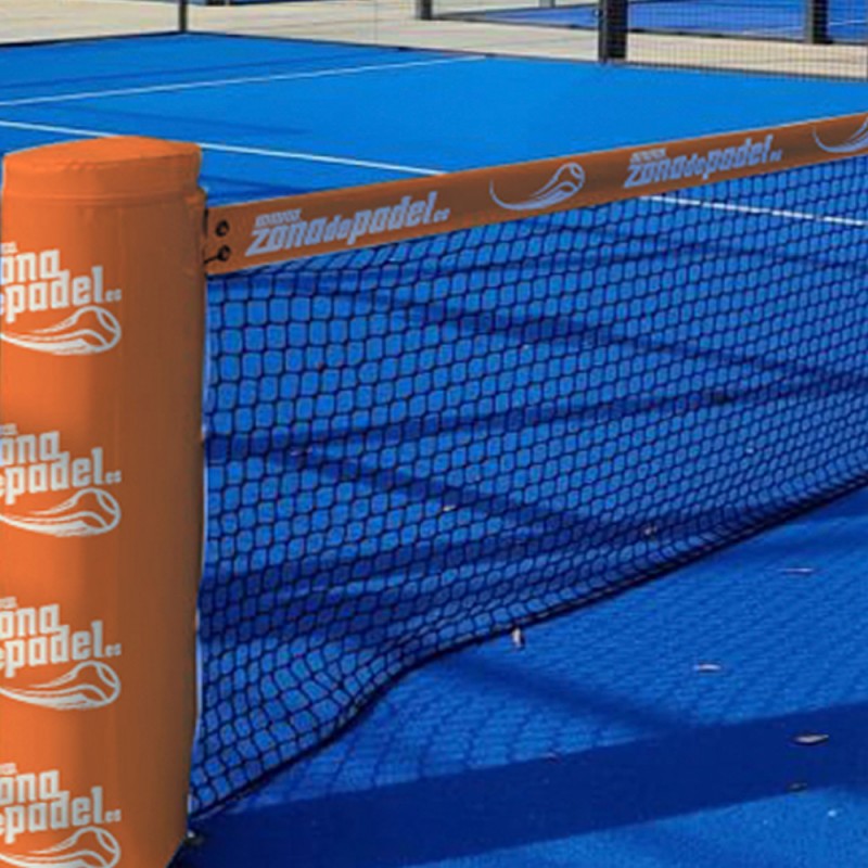2 x Net covers voor padelbaan 2 x Net covers voor padelbaan