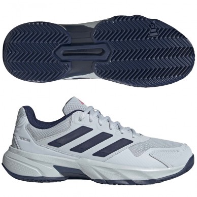 Adidas Courtjam Control M Clay halo blue heren 2024