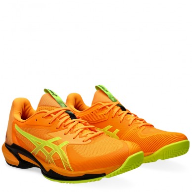 Asics Solution Speed FF 3 Padel sstadium orange safety yellow heren 2024