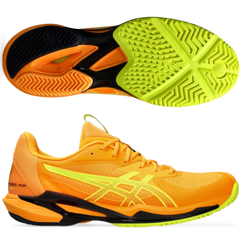 Asics Solution Speed FF 3 Padel sstadium orange safety yellow heren 2024 Asics Solution Speed FF 3 Padel sstadium orange safety yellow heren 2024