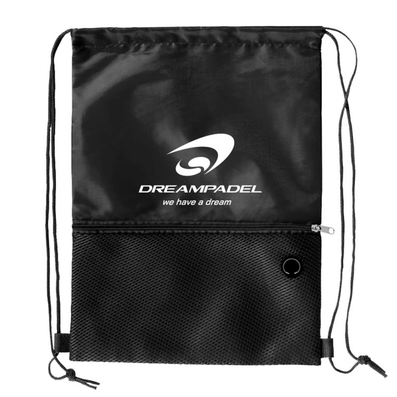 Dreampadel zwart gymsack tas Dreampadel zwart gymsack tas