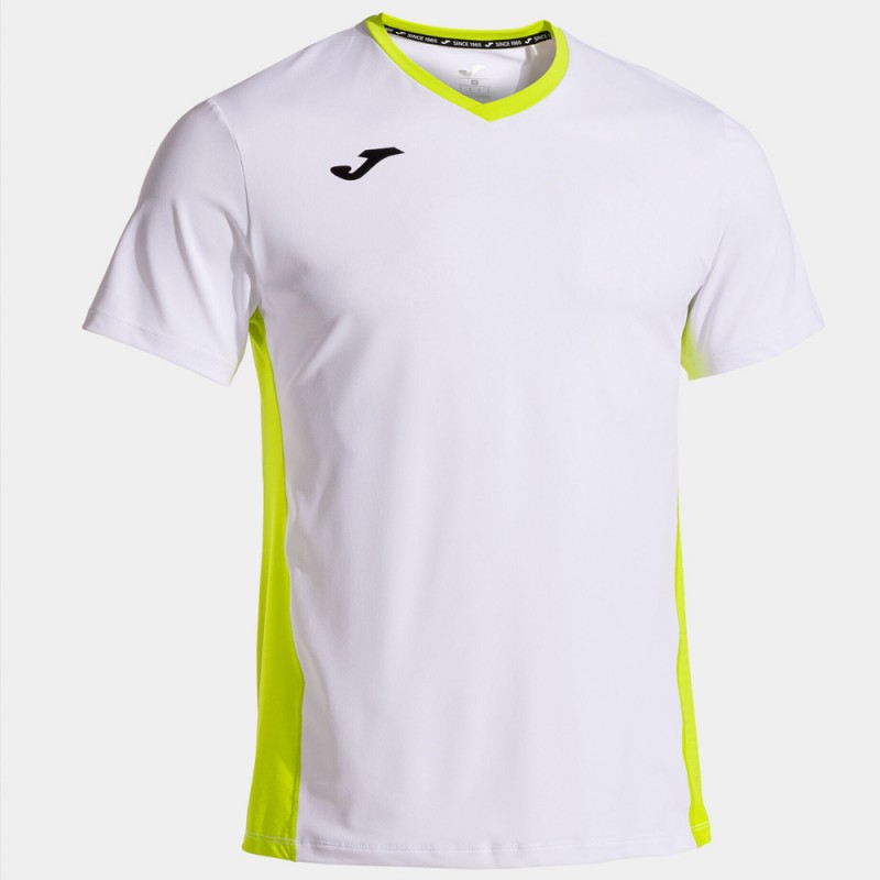 Joma Court wit groene t-shirt Joma Court wit groene t-shirt