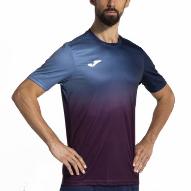 Joma Pro Team marineblauw en hemelsblauw t-shirt