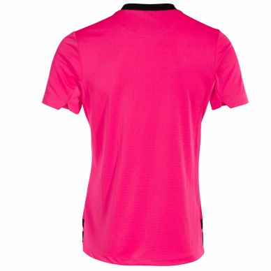 Joma Ranking roze fluor zwarte t-shirt