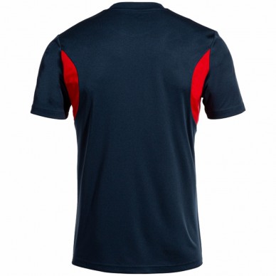 Joma Winner III marineblauw rood t-shirt