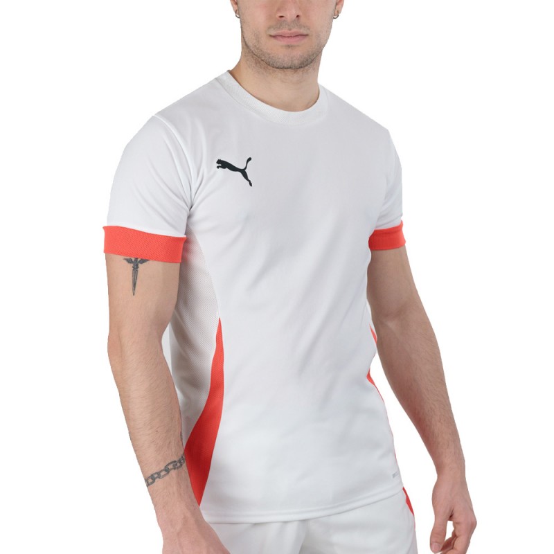 Puma Individual Padel Tee witte t-shirt Puma Individual Padel Tee witte t-shirt