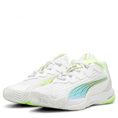 Puma Nova Elite witte lichtblauwe heren 2024