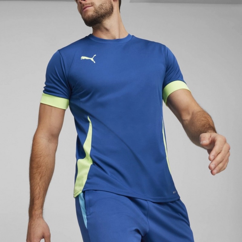 Puma Individual Padel Tee donkerblauw t-shirt Puma Individual Padel Tee donkerblauw t-shirt