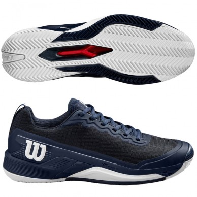 Wilson Rush Pro 4.5 Clay navy blue heren 2024
