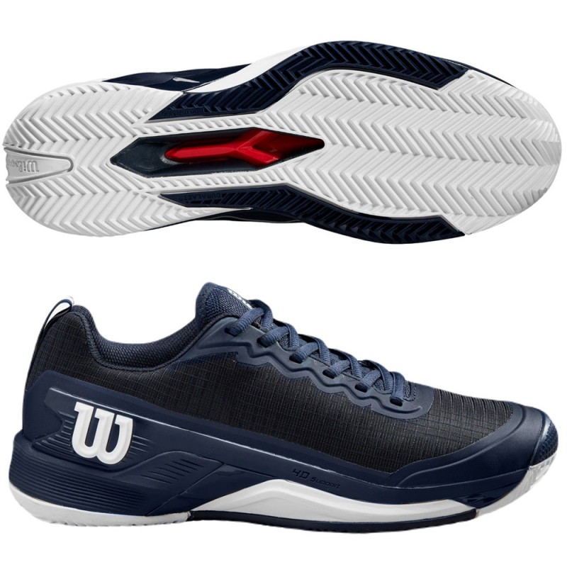 Wilson Rush Pro 4.5 Clay navy blue heren 2024