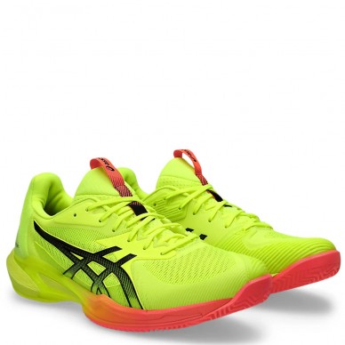 Asics Solution Speed FF 3 Clay Parijs veilig geel zwart heren 2024