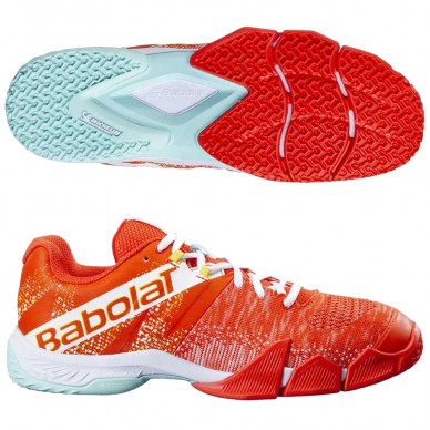 Babolat Movea Men tangerine tango white heren 2024