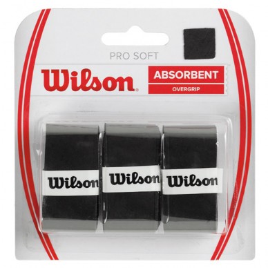 Wilson overgrips Pro Soft zwart
