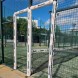 Deurbeveiliger met 2 gaten van padelbaan