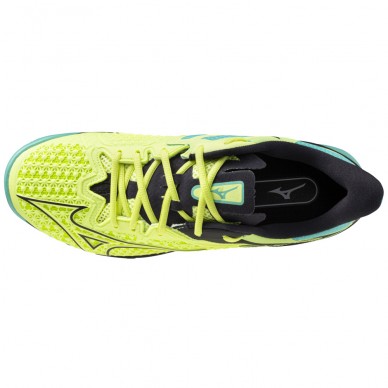 Mizuno Wave Exceed Tour 6 CC sunny lime black heren 2024
