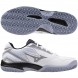 Mizuno Break Shot Padel white salsa heren 2024