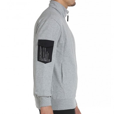 Bullpadel Beade middengrijze vigore sweatshirt