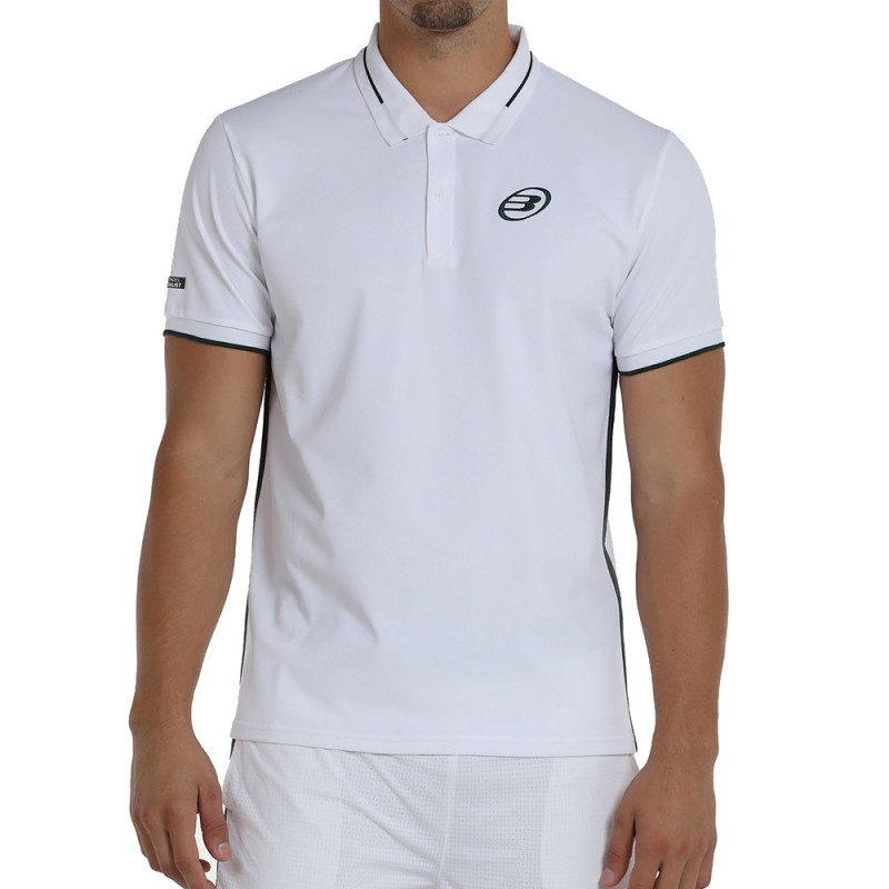 Bullpadel Leiro witte polo Bullpadel Leiro witte polo