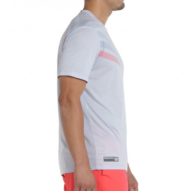Bullpadel Cambre grijsblauwe gemêleerde t-shirt