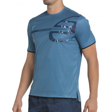 Bullpadel Coci blauwe schaduw T-shirt