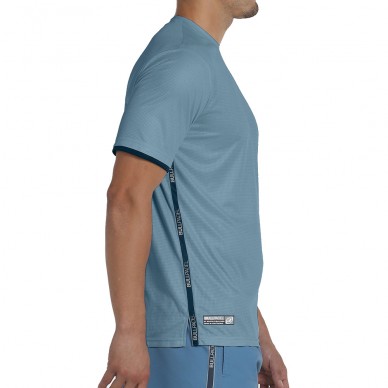 Bullpadel Cervan schaduwblauw t-shirt