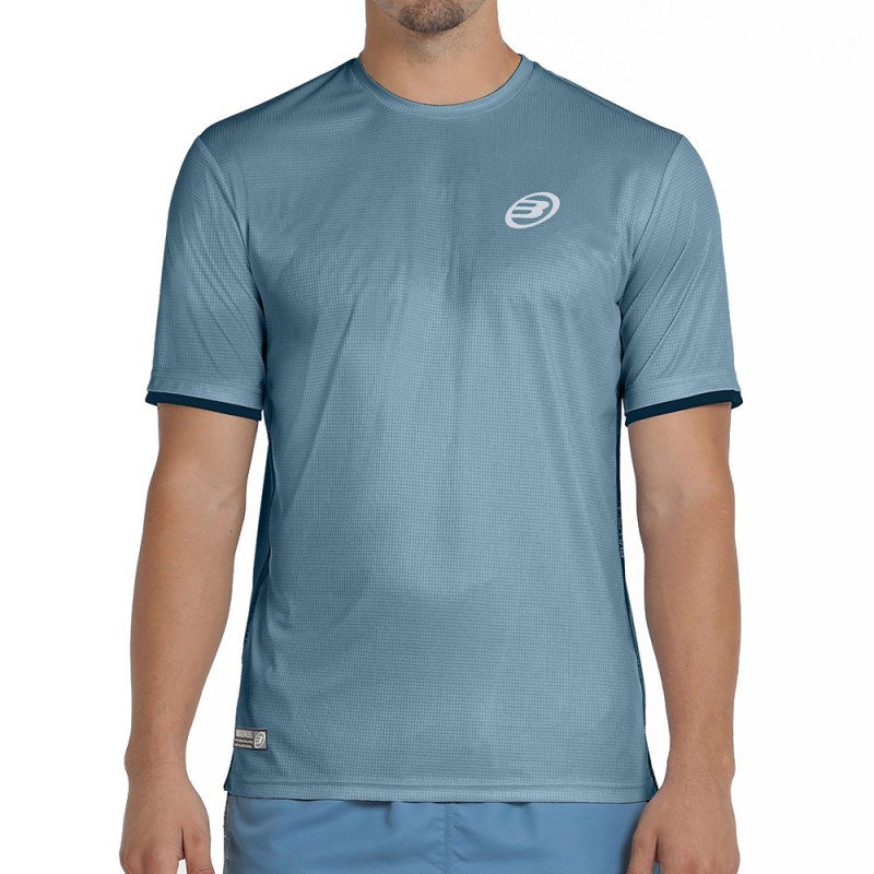 Bullpadel Cervan schaduwblauw t-shirt