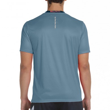 Bullpadel Casiop blauwe schaduw t-shirt