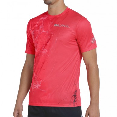 Bullpadel Casiop frambozen t-shirt